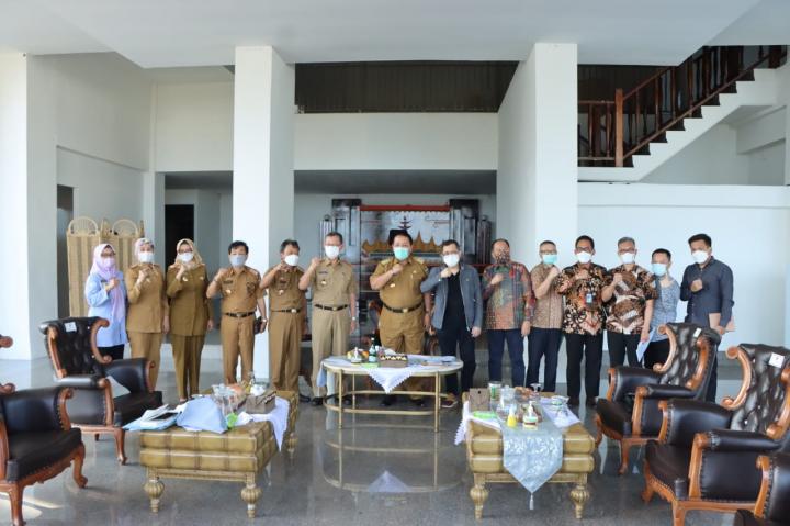 Gubernur Arinal Djunaidi menerima Kunjungan Rudy Tanoe, Jajaki Kerjasama Bidang Pertanian